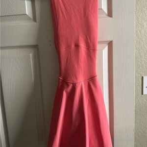 Elegant Pink Women's Dress